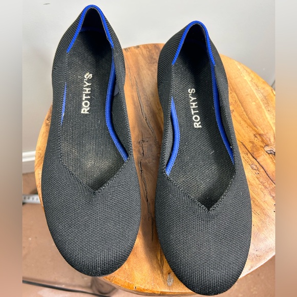 Rothy's Shoes - Rothy's Black and Blue Women's Shoes